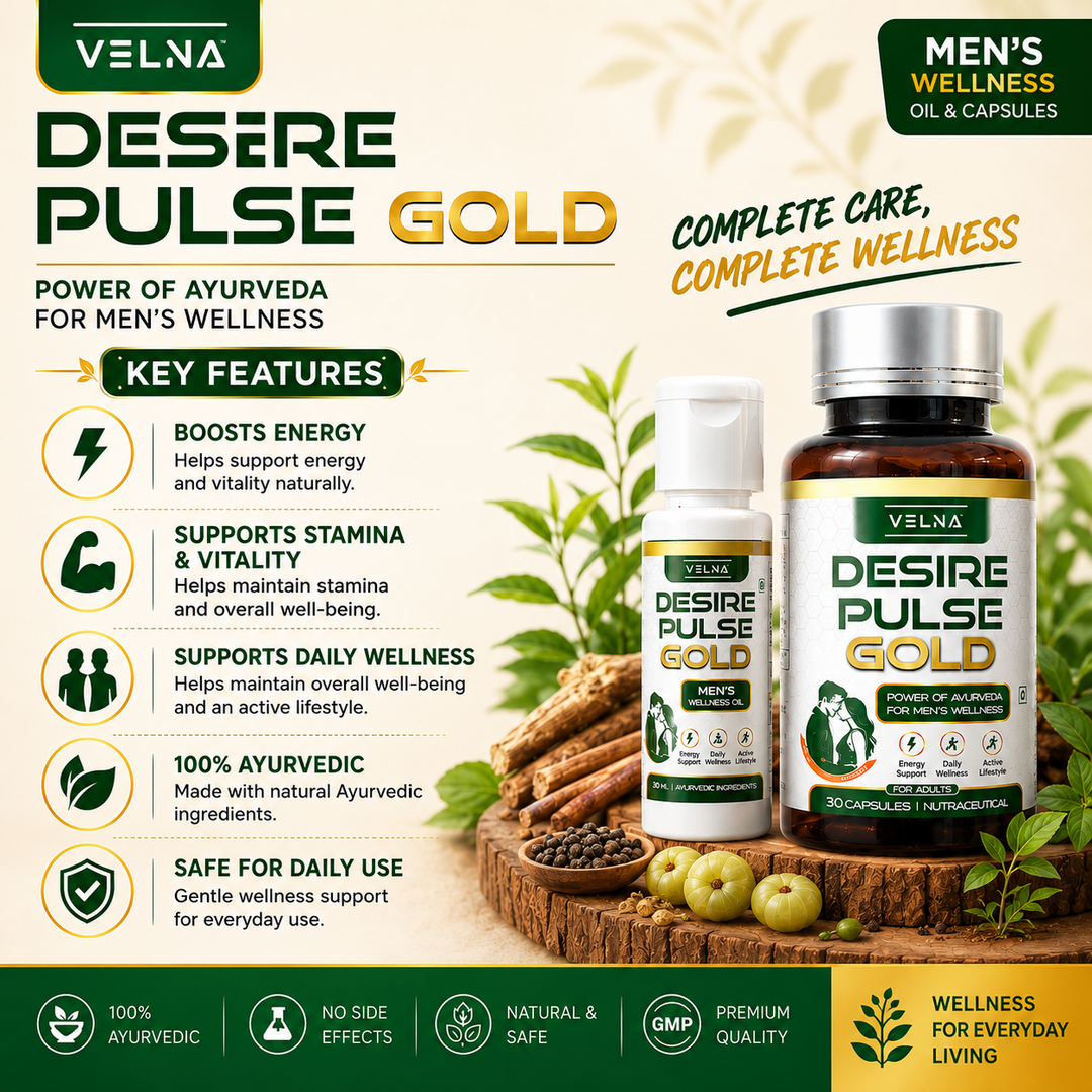 Velna Desire Pulse Gold key features